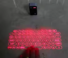 Virtual Laser Keyboard