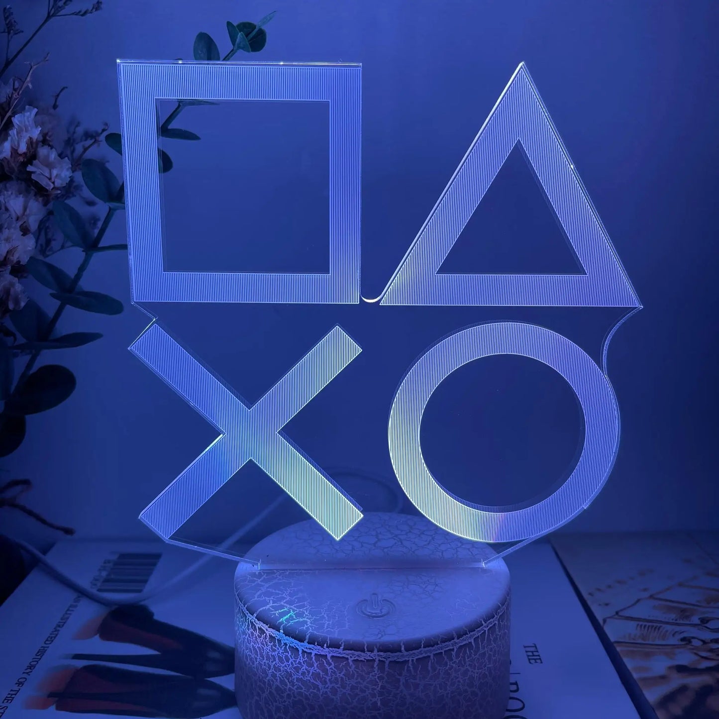 3D LED Gaming Table Lamp