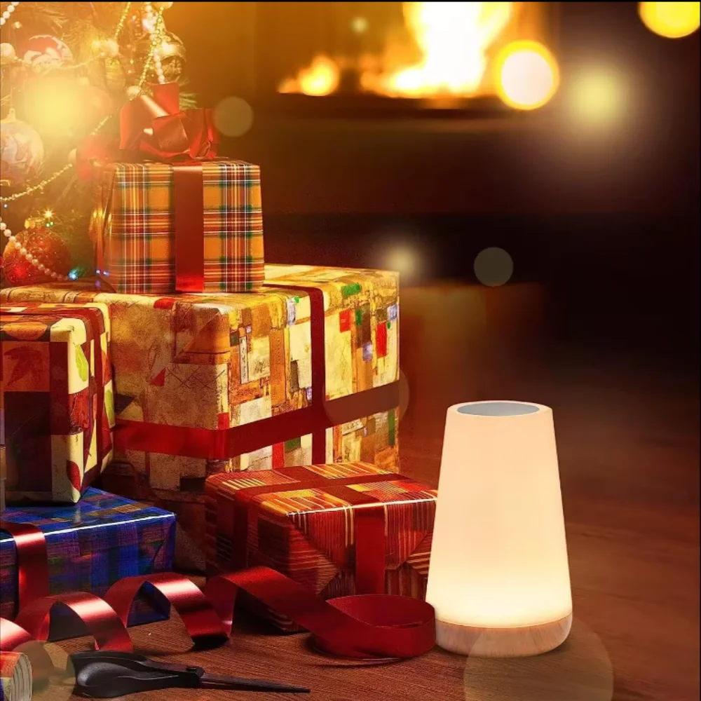 LED Touch Dimmable Table Lamp 13 color Remote Control