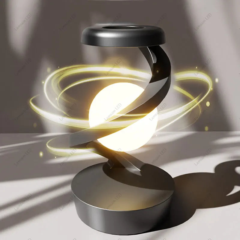 Levitating Ball Light with Wireless Charger