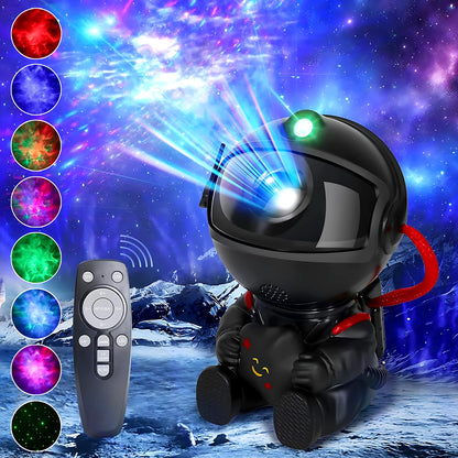 Astronaut Star Galaxy Projector Night Light