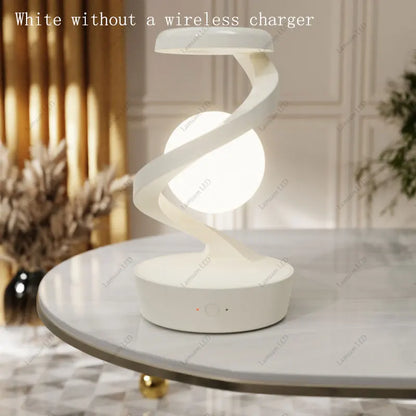 Levitating Ball Light with Wireless Charger