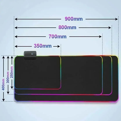 RGB Large Led Mouse Pad