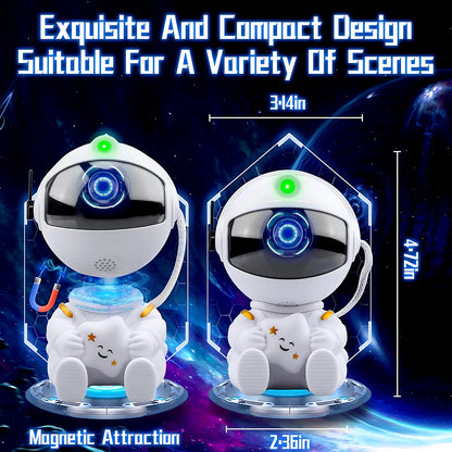 Astronaut Star Galaxy Projector Night Light